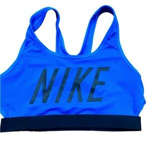 Nike drifit spellout sports bra size medium